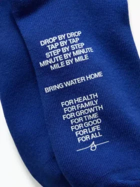 Chaussettes mi-mollet « Get Blue »