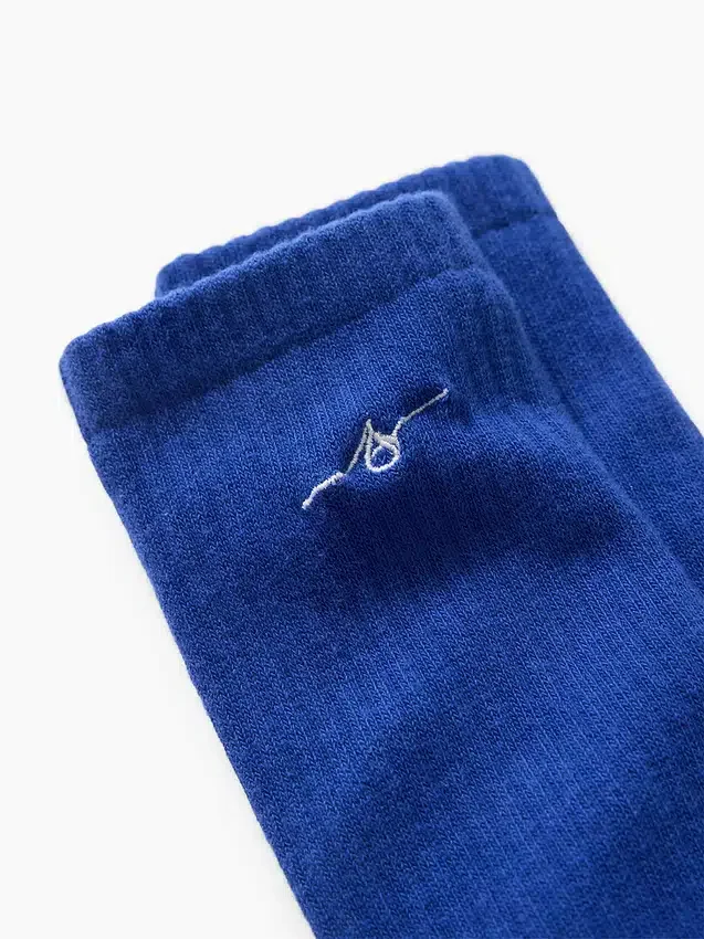 Chaussettes mi-mollet « Get Blue »