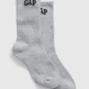 Chaussettes mi-mollet à logo sportif