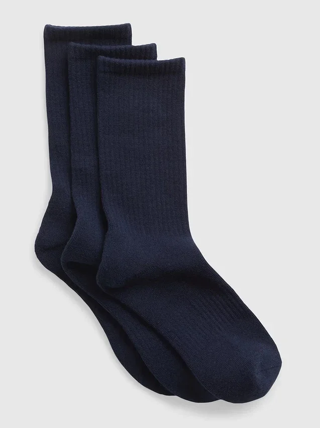 Chaussettes mi-mollet (lot de 3)