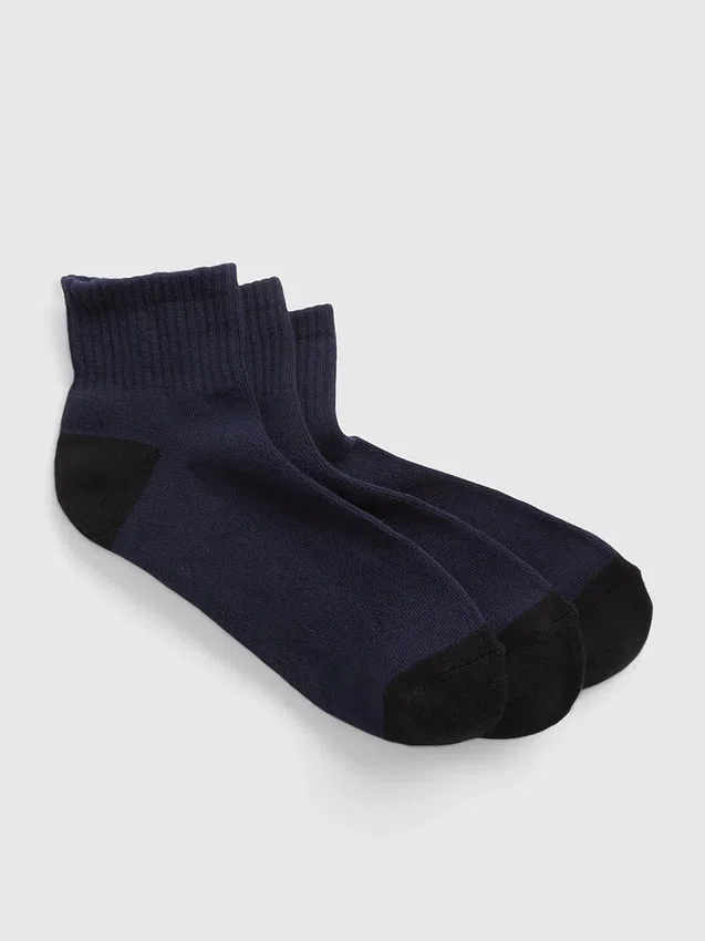 Chaussettes mi-mollet (lot de 3)