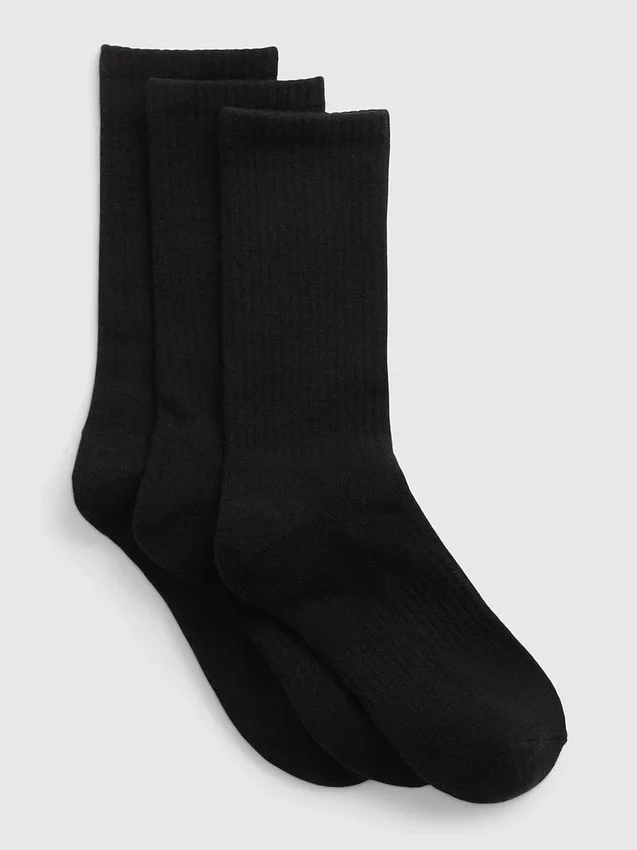 Chaussettes mi-mollet (lot de 3)