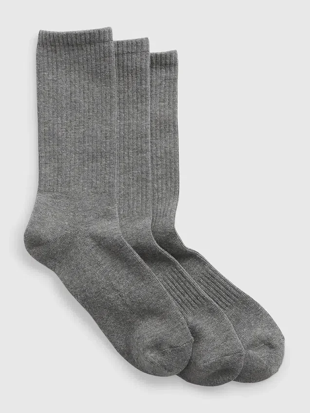 Chaussettes mi-mollet (lot de 3)
