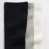 Chaussettes mi-mollet (lot de 3)