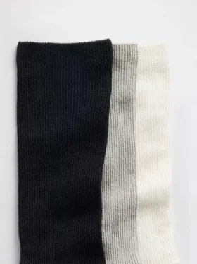 Chaussettes mi-mollet (lot de 3)