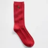 Chaussettes mi-mollet à mailles torsadées Brannan Bear