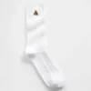 Chaussettes mi-mollet à mailles torsadées Brannan Bear