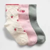 Chaussettes mi-mollet pour enfants (lot de 3)
