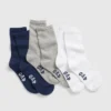 Chaussettes mi-mollet pour enfants (lot de 3)