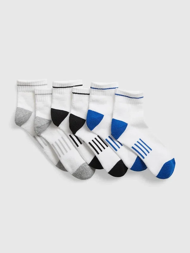 Chaussettes mi-mollet pour enfants (lot de 3)