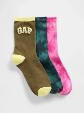 Chaussettes mi-mollet pour enfants (lot de 3)