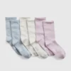 Chaussettes mi-mollet pour enfants (lot de 3)
