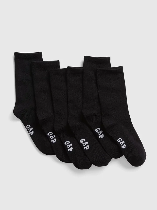 Chaussettes mi-mollet pour enfants (lot de 3)