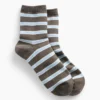 Chaussettes mi-mollet rayées