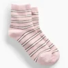 Chaussettes mi-mollet rayées