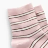 Chaussettes mi-mollet rayées