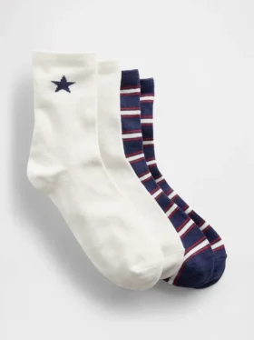 Chaussettes mi-mollet Star pour enfants (lot de 2)