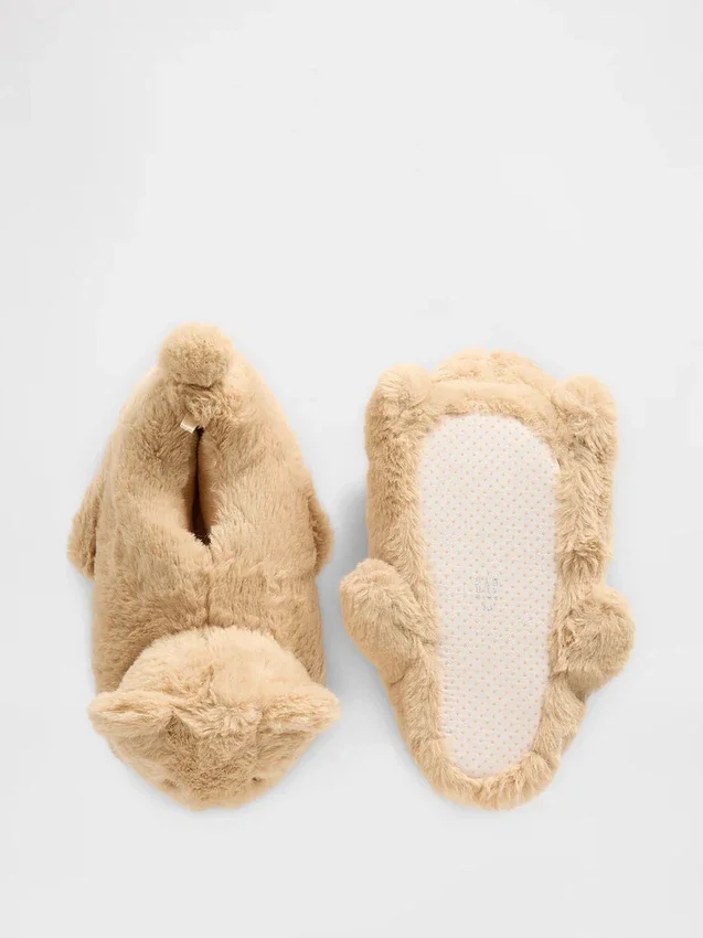 Chaussons douillets Brannan Bear pour enfants
