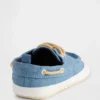 Chaussures bateau en denim pour bébé