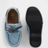 Chaussures bateau en denim pour tout-petits