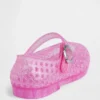 Chaussures Mary Jane en plastique transparent pour tout-petits