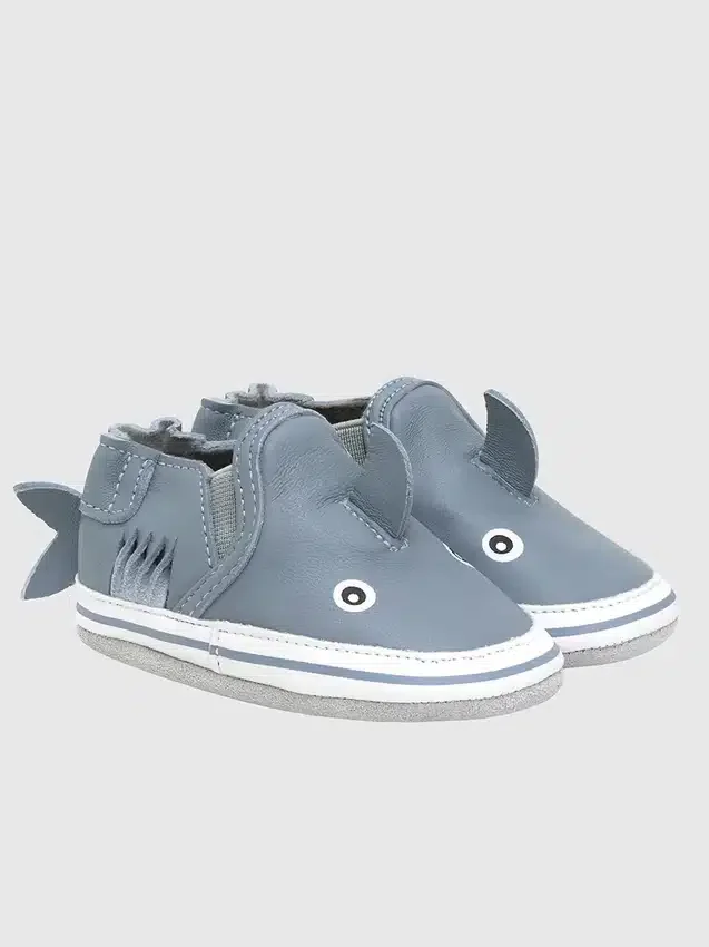 Chaussures à semelles souples Robeez Sebastian Shark