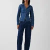 Chemise ajustée en denim