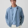 Chemise ample 100 % lin