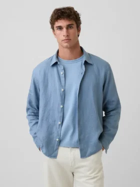 Chemise ample 100 % lin