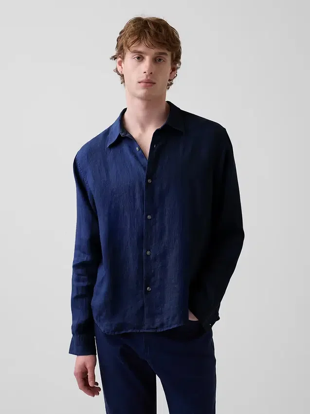 Chemise ample 100 % lin