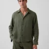 Chemise ample 100 % lin