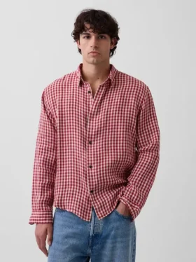 Chemise ample 100 % lin