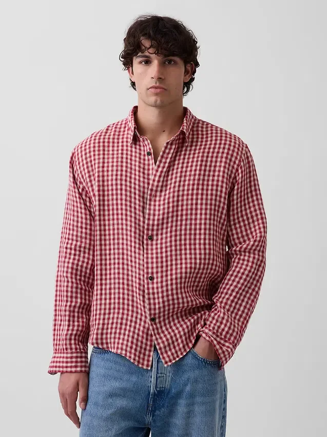 Chemise ample 100 % lin