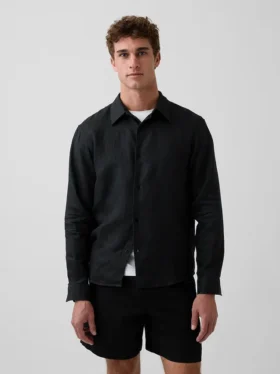 Chemise ample 100 % lin