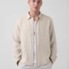 Chemise ample 100 % lin
