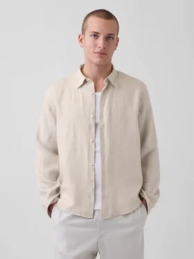 Chemise ample 100 % lin