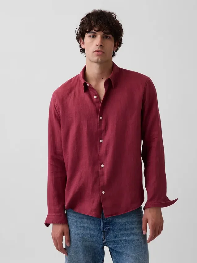 Chemise ample 100 % lin