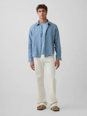 Chemise ample 100 % lin