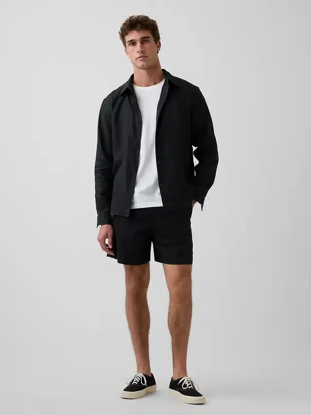 Chemise ample 100 % lin