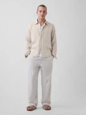 Chemise ample 100 % lin