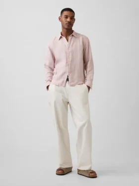Chemise ample 100 % lin