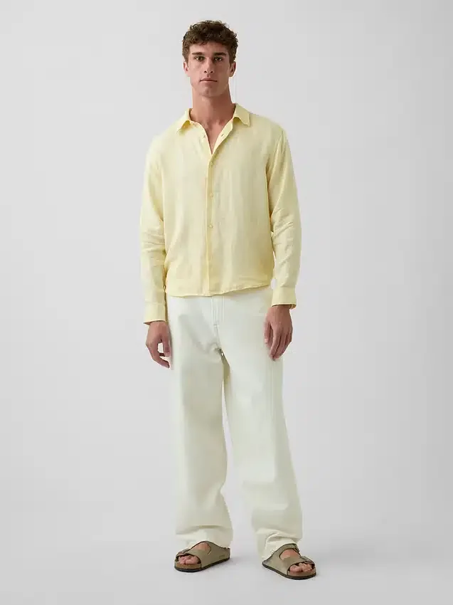 Chemise ample 100 % lin