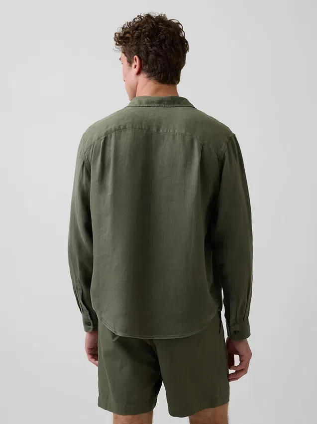 Chemise ample 100 % lin