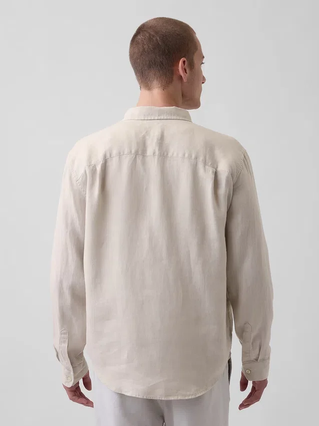 Chemise ample 100 % lin