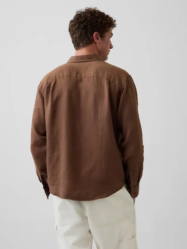 Chemise ample 100 % lin