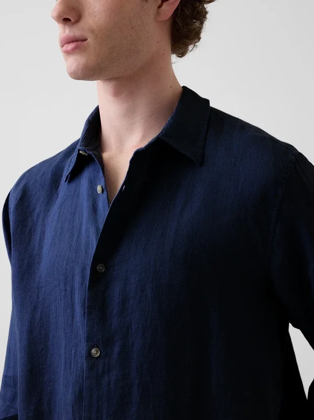 Chemise ample 100 % lin