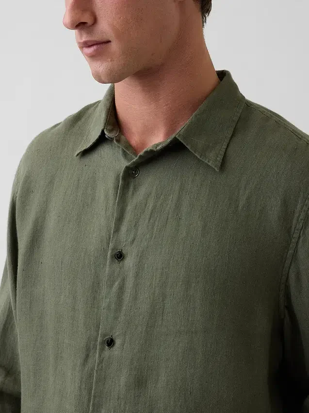 Chemise ample 100 % lin