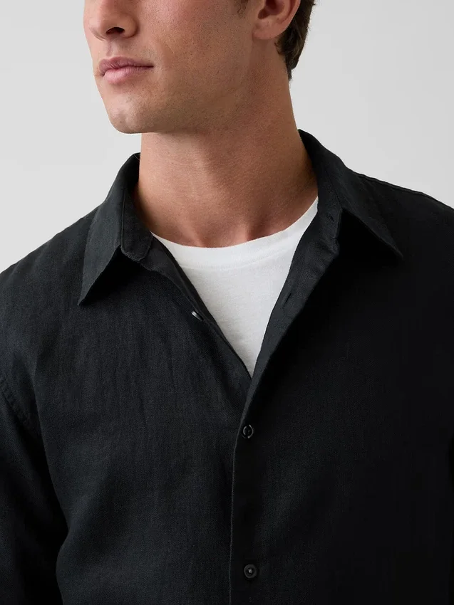 Chemise ample 100 % lin