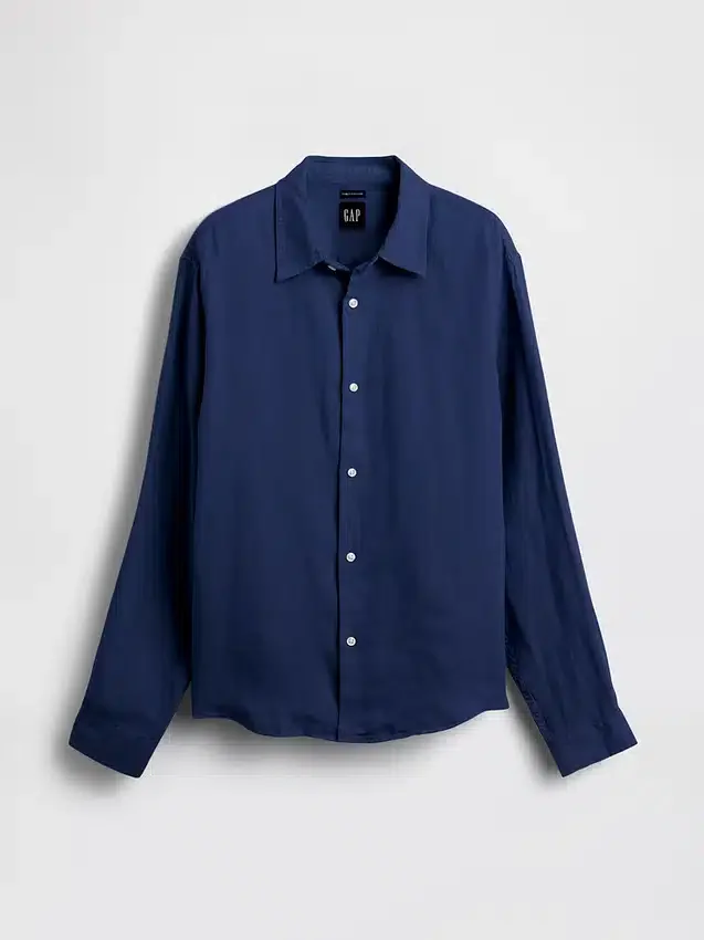 Chemise ample 100 % lin