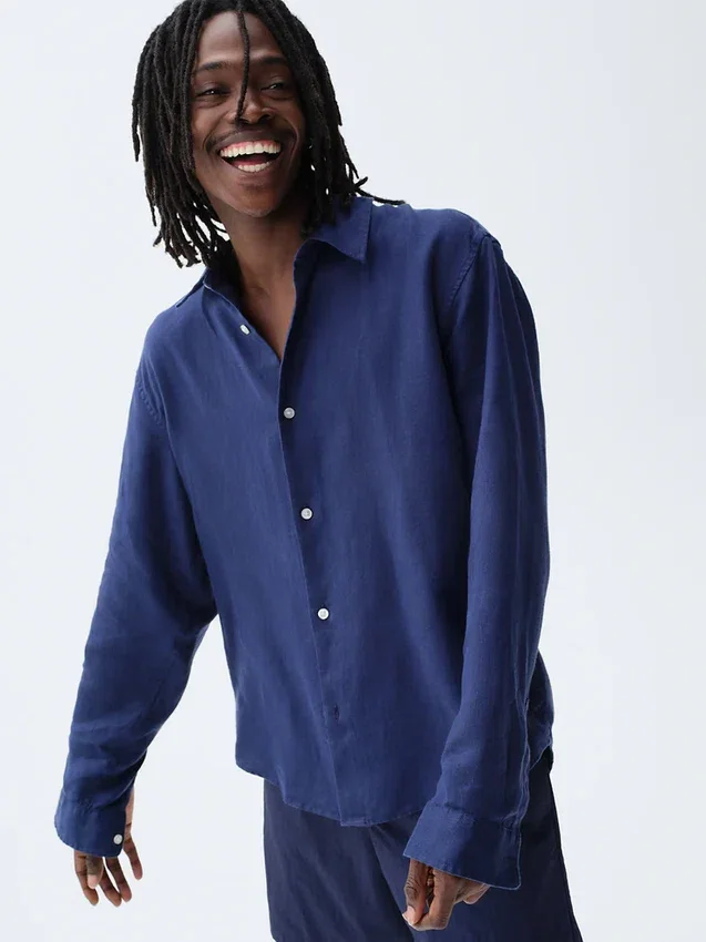 Chemise ample 100 % lin